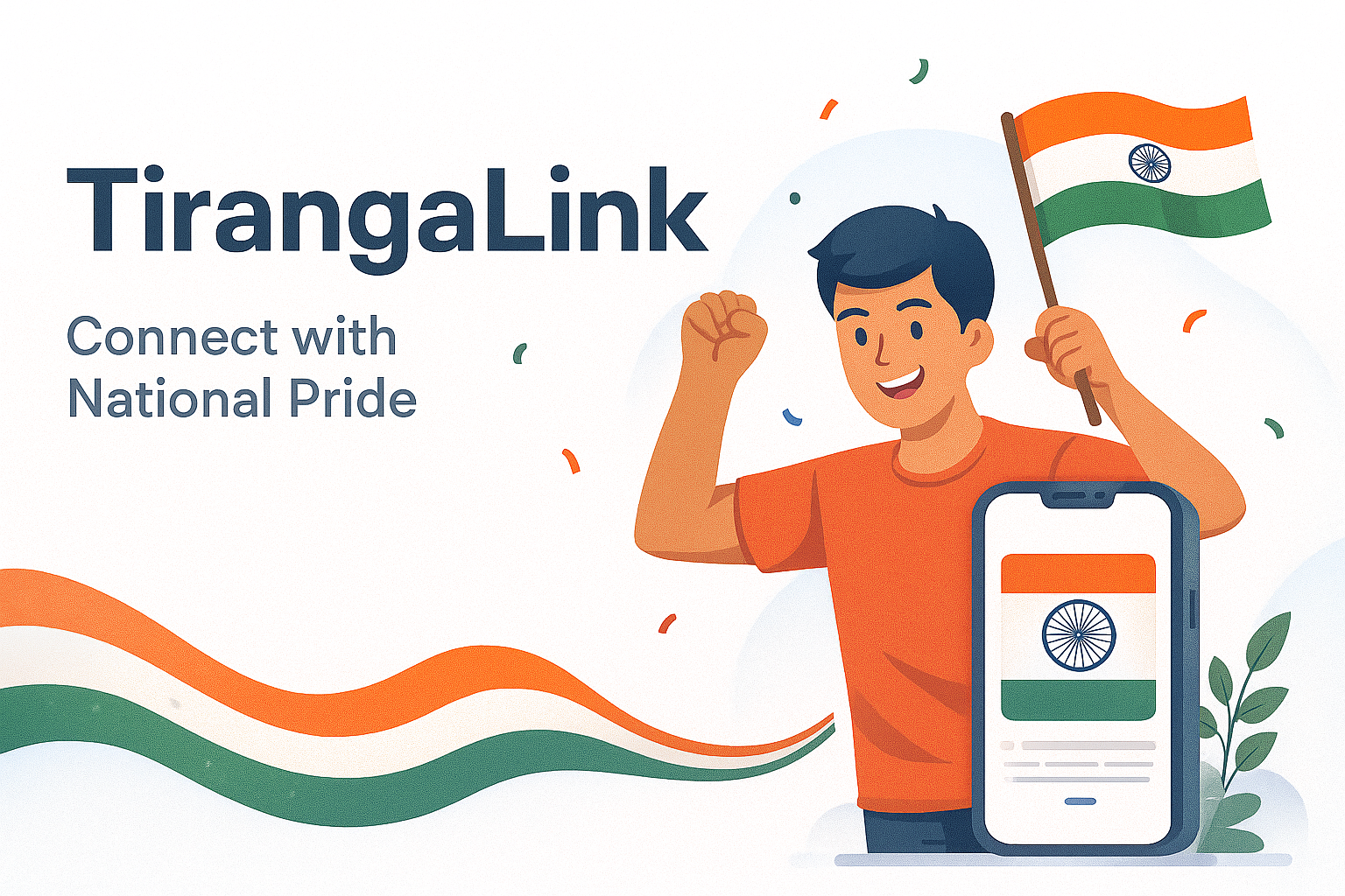 TirangaLink Banner